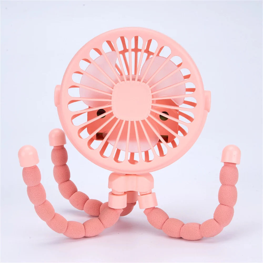 Portable Oscillating Pram Mini Fan Mini