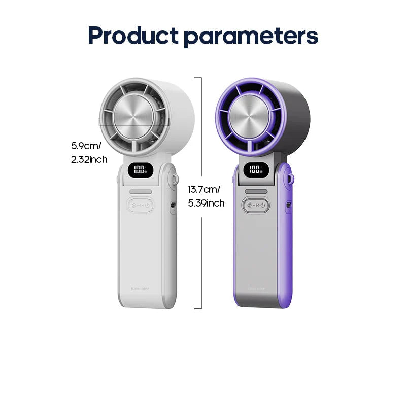 Foldable & Portable Mini Rechargeable Cooling Handheld Fan