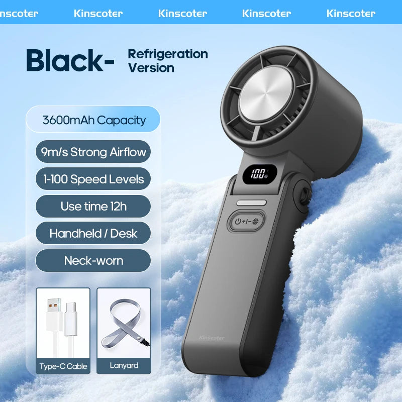 Foldable & Portable Mini Rechargeable Cooling Handheld Fan