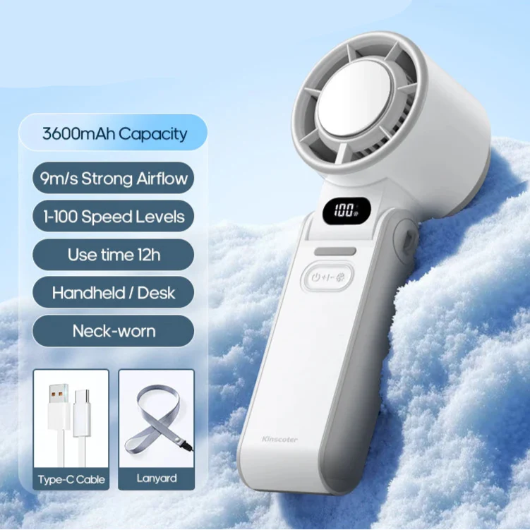 Foldable & Portable Mini Rechargeable Cooling Handheld Fan