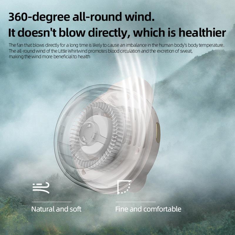 š BreezeMate⢠360° Clip-On Bladeless Fan