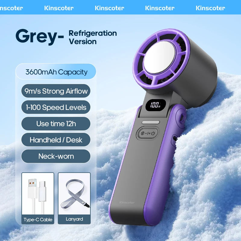 Foldable & Portable Mini Rechargeable Cooling Handheld Fan