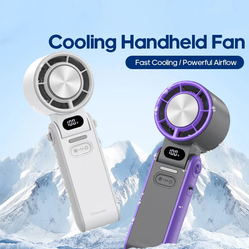 Foldable & Portable Mini Rechargeable Cooling Handheld Fan