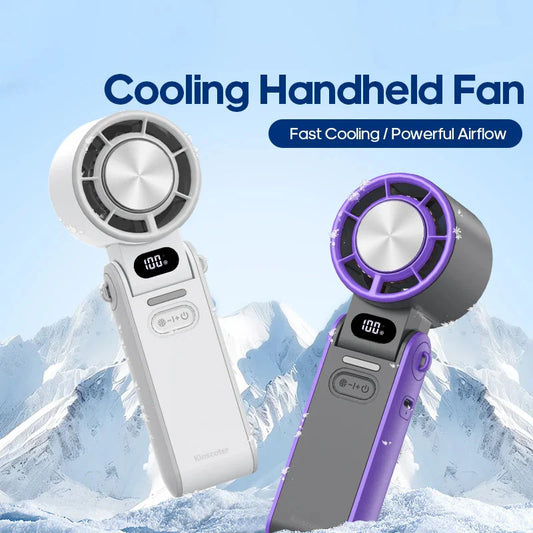 Foldable & Portable Mini Rechargeable Cooling Handheld Fan