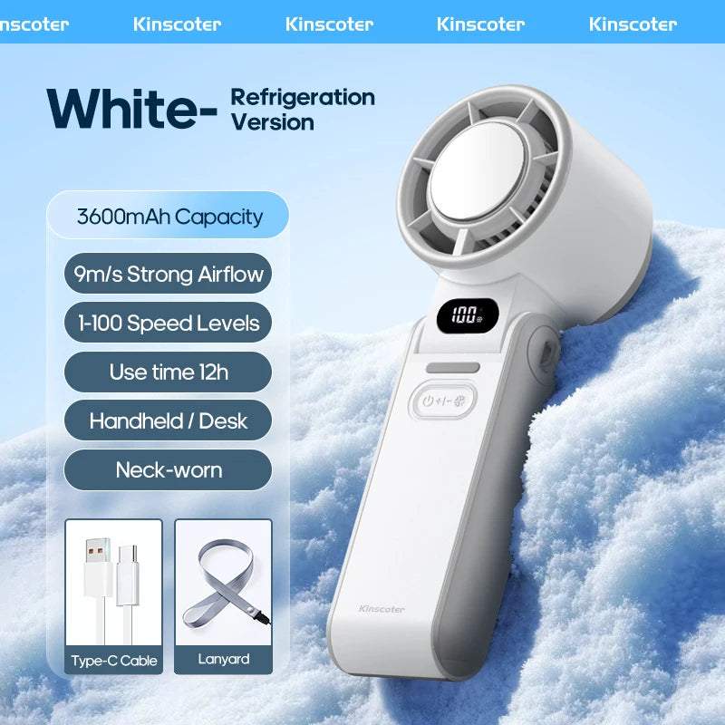 Foldable & Portable Mini Rechargeable Cooling Handheld Fan